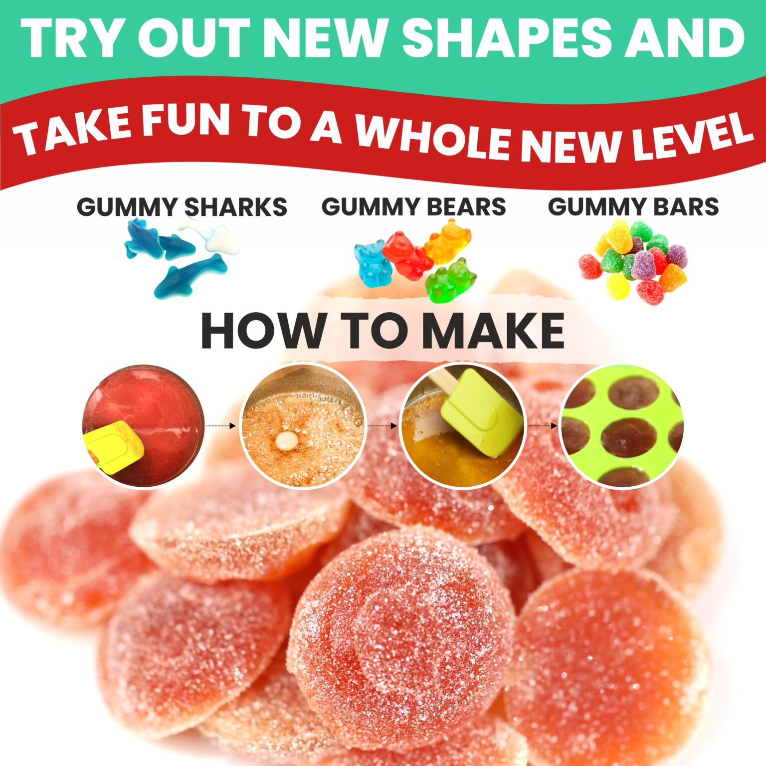 ZenZingers Cherry Bomb Gummy Making Kit - Do It Yourself Edibles Kits